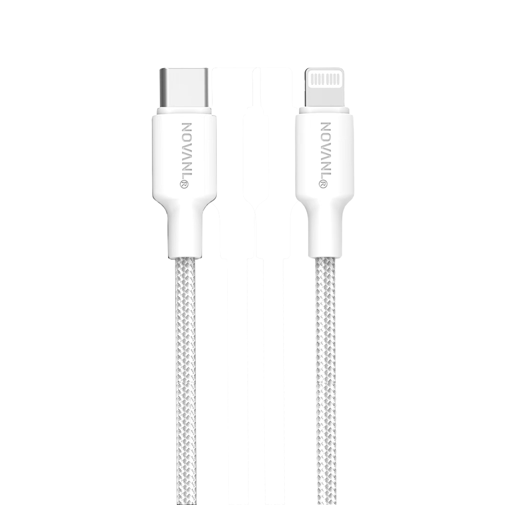 NOVANL SpeedCharge 1M USB C to 8 Pin Cable 20W