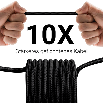 NOVANL SpeedCharge USB C naar USB C kabel 60W zwart Black