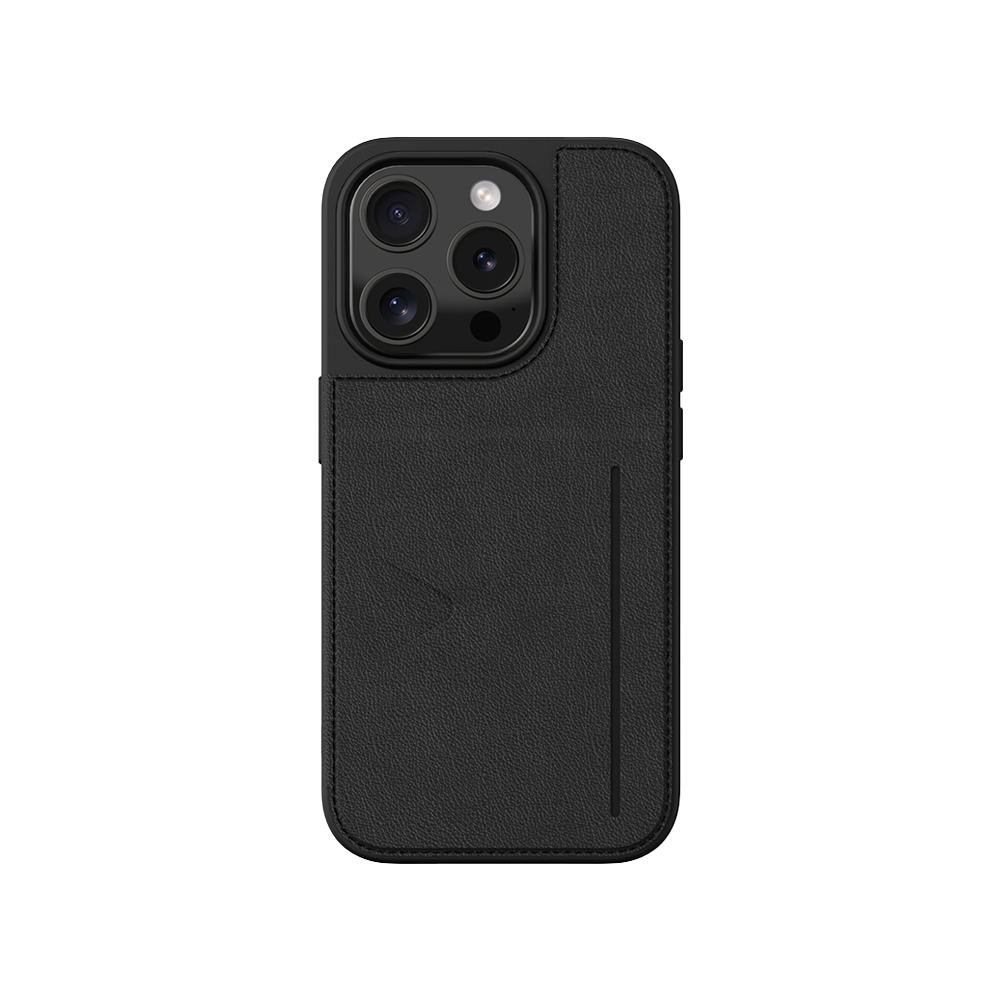 NOVANL WalletGuard hoesje voor iPhone 15 Pro Zwart Black