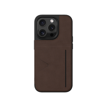 NOVANL WalletGuard hoesje voor iPhone 15 Pro Max Bruin Brown