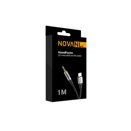 NOVANL SoundFusion AUX to 8 Pin Cable (1M)