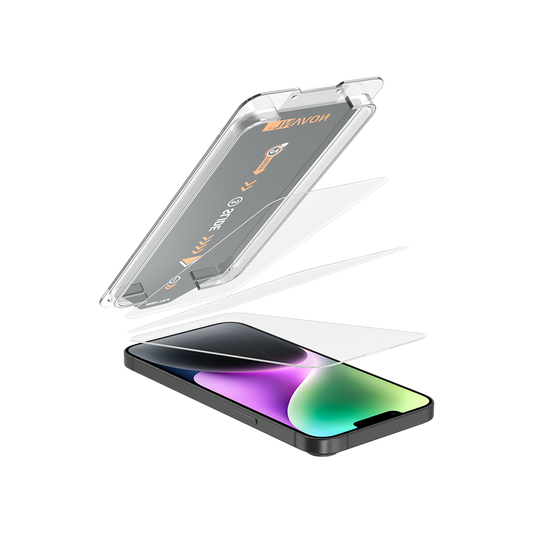 NOVANL 3-Pack Screen Protectors for iPhone 14 Pro Max with Installation Kit