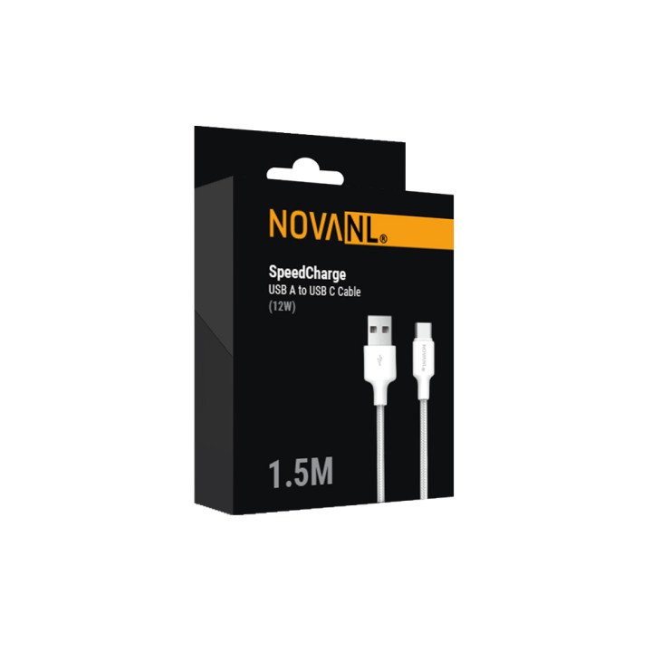 NOVANL SpeedCharge USB A to USB-C Cable 12W