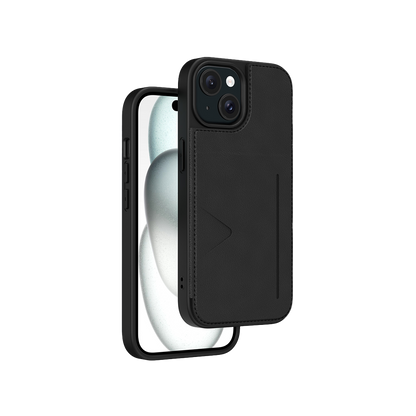 NOVANL WalletGuard hoesje voor iPhone 15 Zwart Black