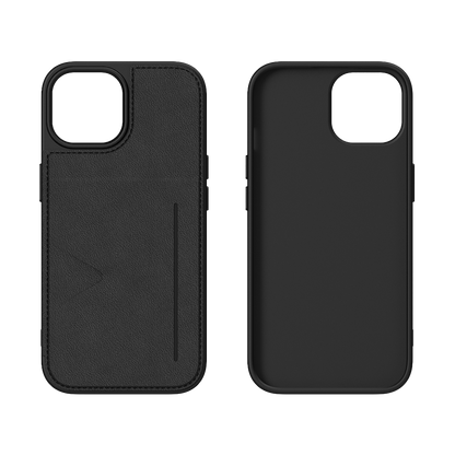 NOVANL WalletGuard hoesje voor iPhone 15 Zwart Black