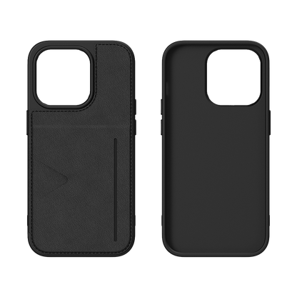 NOVANL WalletGuard hoesje voor iPhone 14 Pro Max Zwart Black