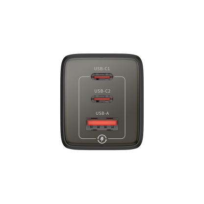 NOVANL ProCharge 65W Triple Port (2x USB-C & USB-A)