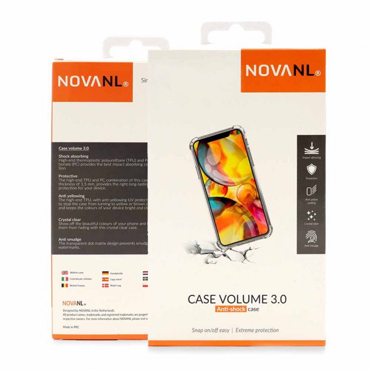 NOVANL Clear TPU Case for iPhone 12 Pro Max