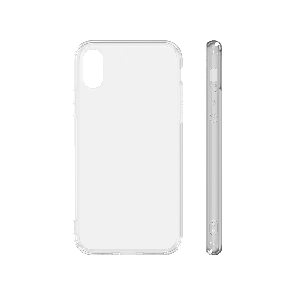 NOVANL Transparant TPU Hoesje voor iPhone X/XS