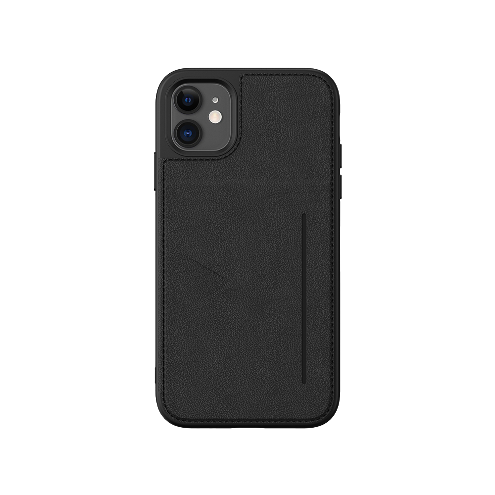 NOVANL WalletGuard hoesje voor iPhone XR Zwart Black