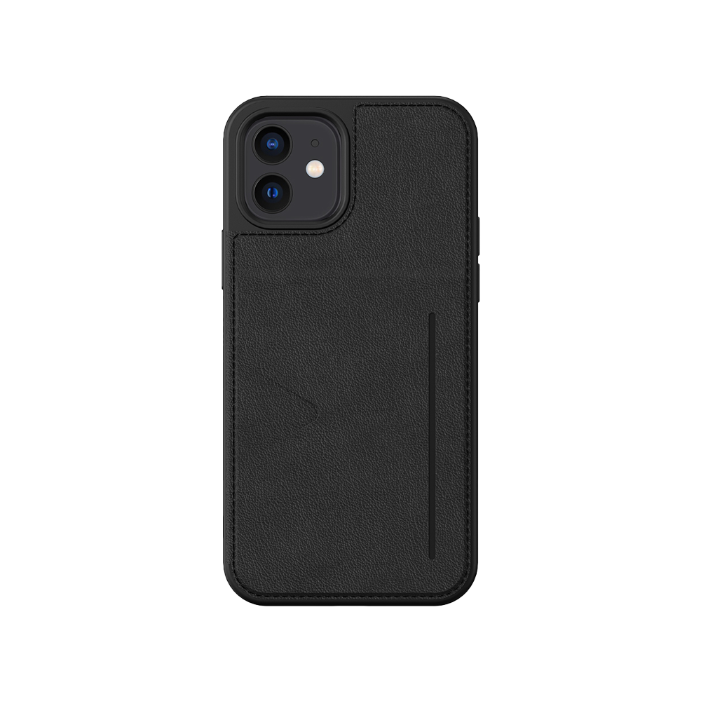 NOVANL WalletGuard hoesje voor iPhone 12 Mini Zwart Black