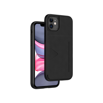 NOVANL WalletGuard hoesje voor iPhone 11 Zwart Black