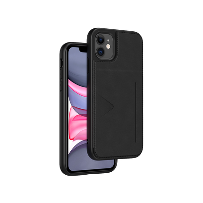 NOVANL WalletGuard hoesje voor iPhone Xs Max Zwart Black