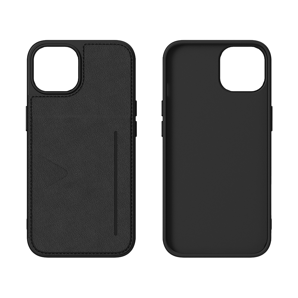 NOVANL WalletGuard hoesje voor iPhone 14 Zwart Black