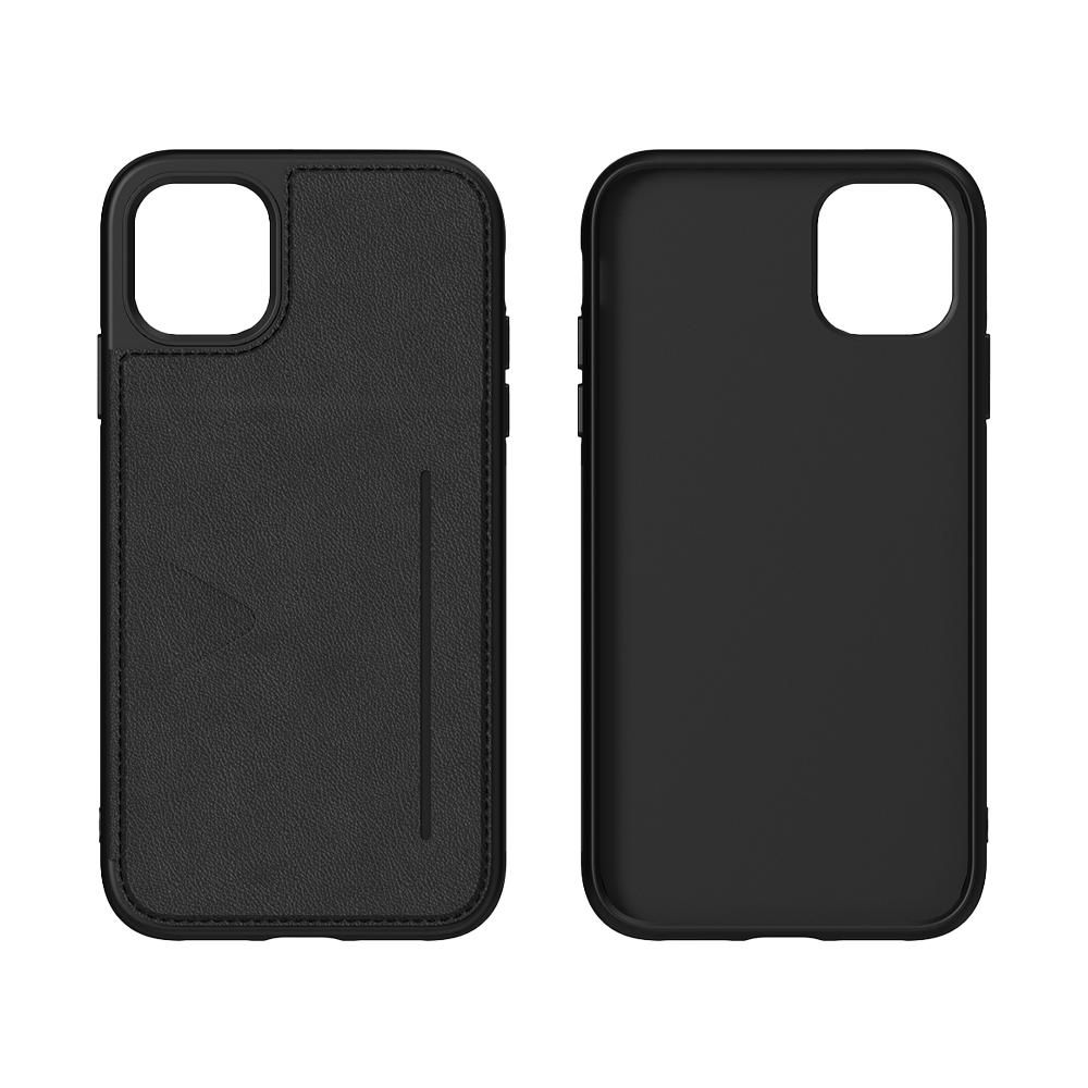 NOVANL WalletGuard hoesje voor iPhone X/Xs Zwart Black