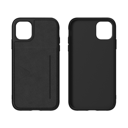 NOVANL WalletGuard hoesje voor iPhone X/Xs Zwart Black