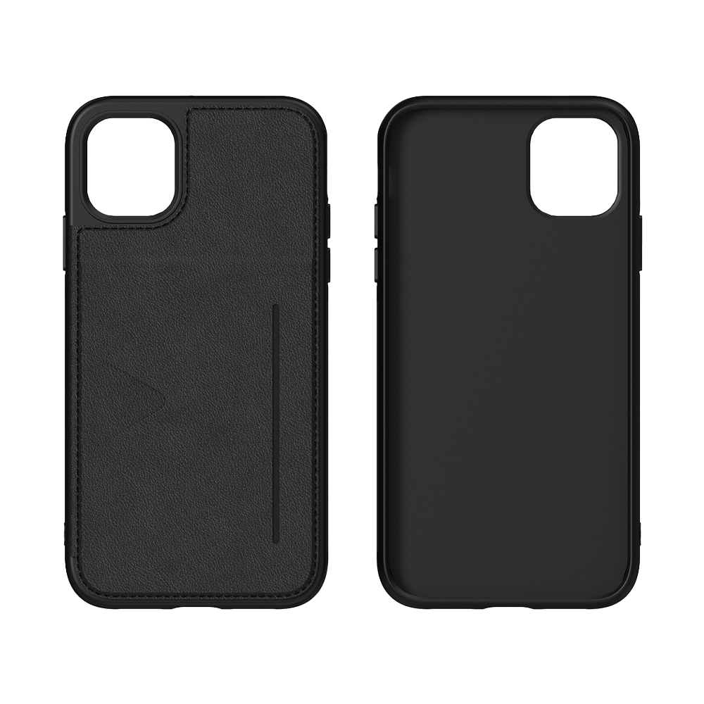 NOVANL WalletGuard hoesje voor iPhone 11 Zwart Black