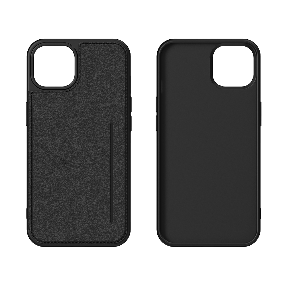 NOVANL WalletGuard hoesje voor iPhone 13 Mini Zwart Black