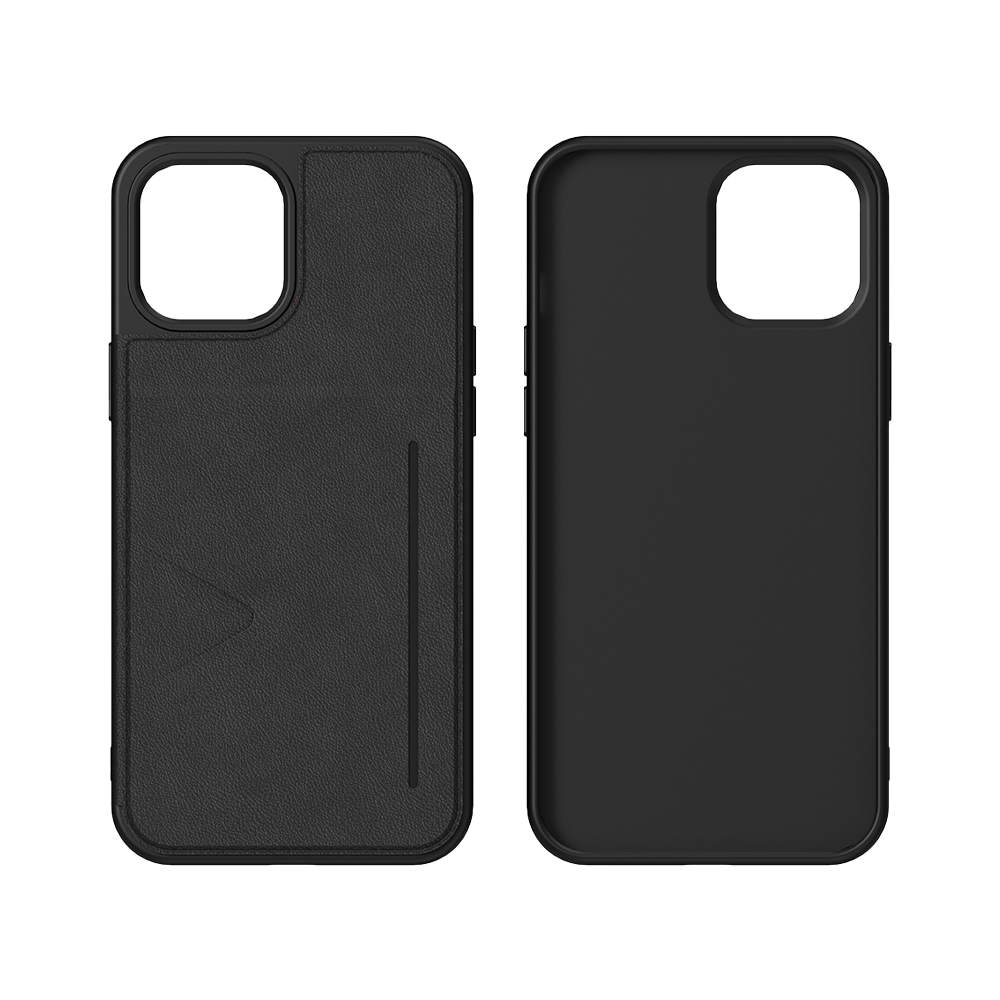 NOVANL WalletGuard hoesje voor iPhone 12 Pro Max Zwart Black