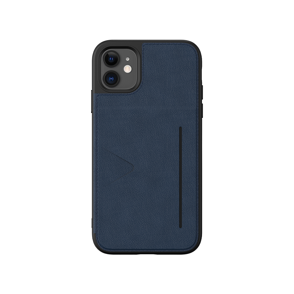 NOVANL WalletGuard hoesje voor iPhone Xs Max Blauw Blue