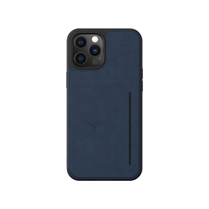 NOVANL WalletGuard hoesje voor iPhone 12 Pro Max Blauw Blue