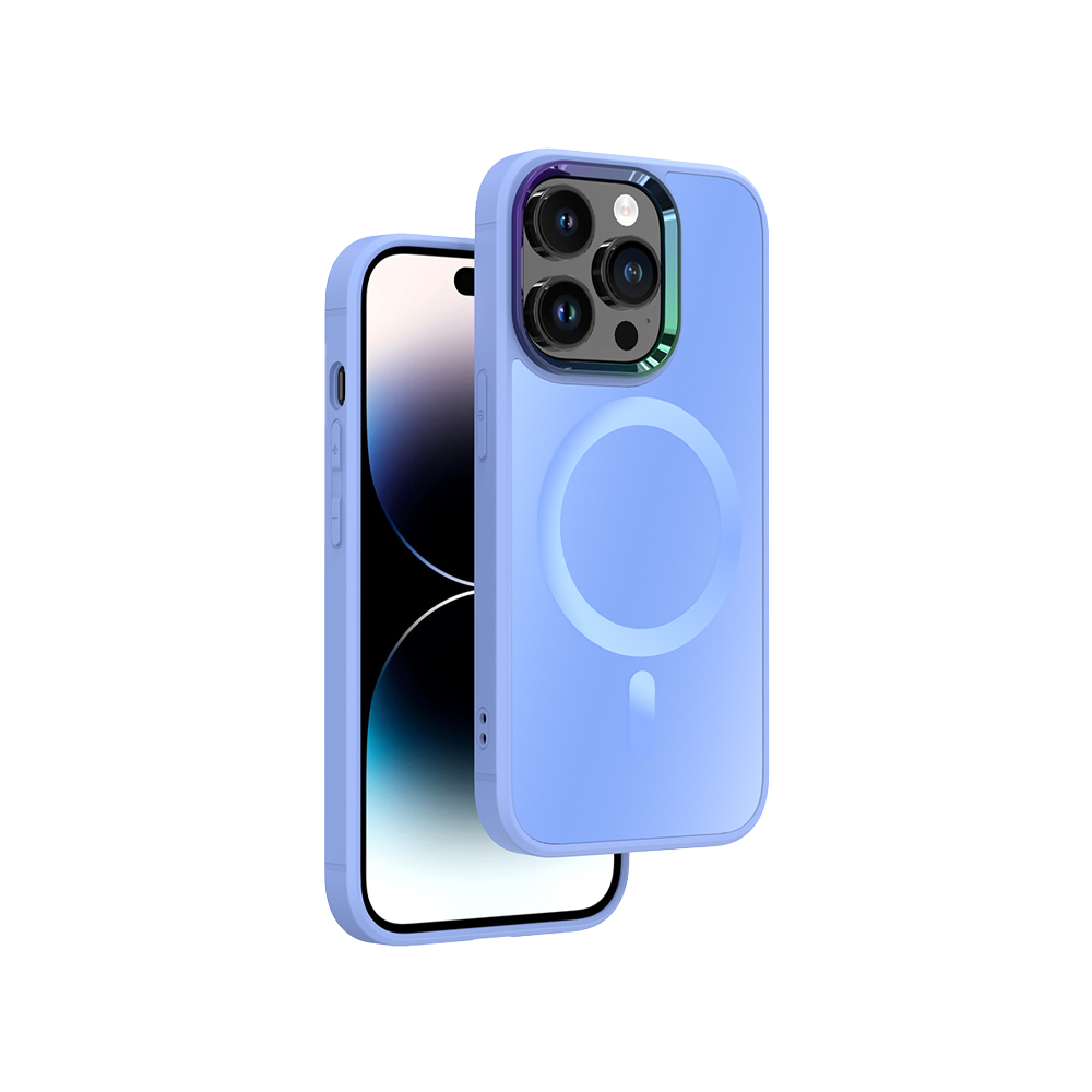 NOVANL GuardArmor Hoesje voor iPhone 14 Pro Max Blauw Blue