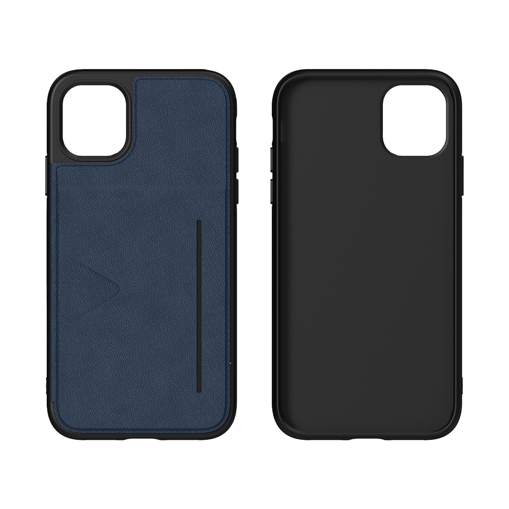 NOVANL WalletGuard hoesje voor iPhone XR Blauw Blue