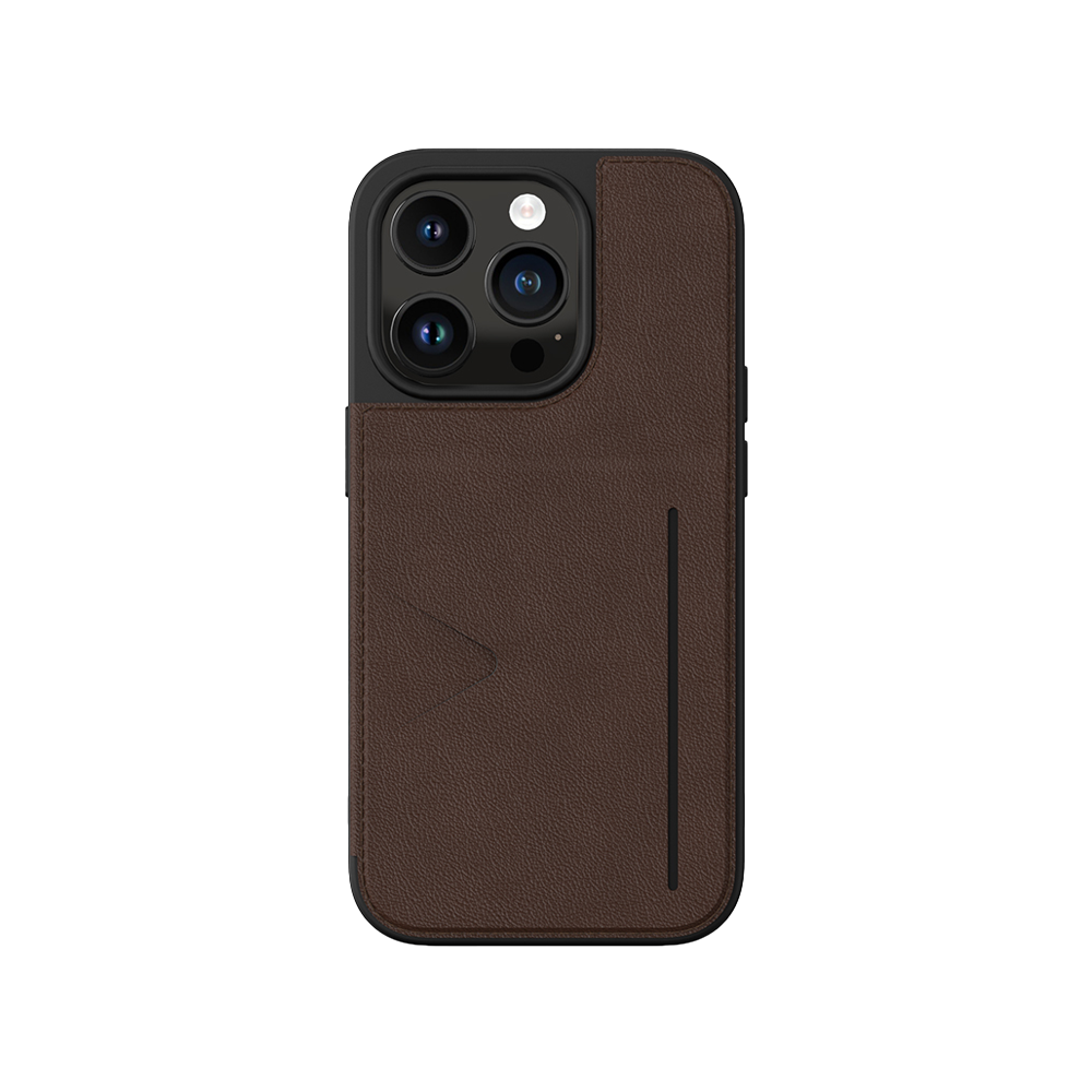 NOVANL WalletGuard hoesje voor iPhone 14 Pro Max Bruin Brown