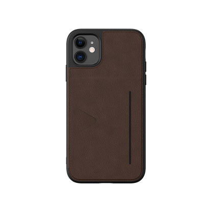 NOVANL WalletGuard hoesje voor iPhone 11 Bruin Brown