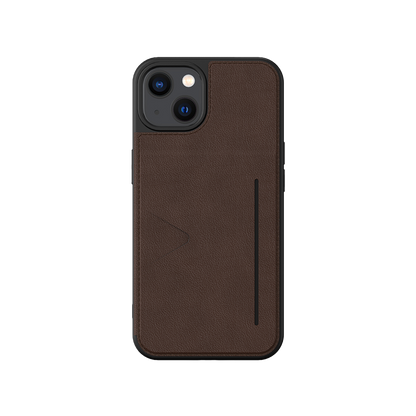 NOVANL WalletGuard hoesje voor iPhone 13 Mini Bruin Brown