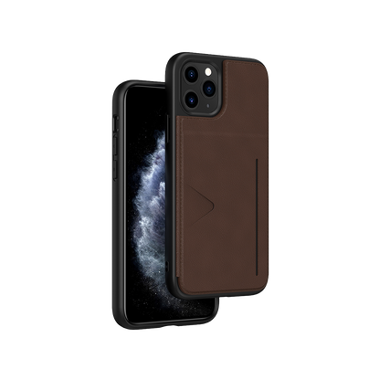 NOVANL WalletGuard hoesje voor iPhone 11 Pro Max Bruin Brown