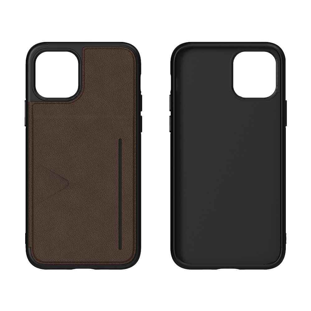 NOVANL WalletGuard hoesje voor iPhone 11 Pro Max Bruin Brown