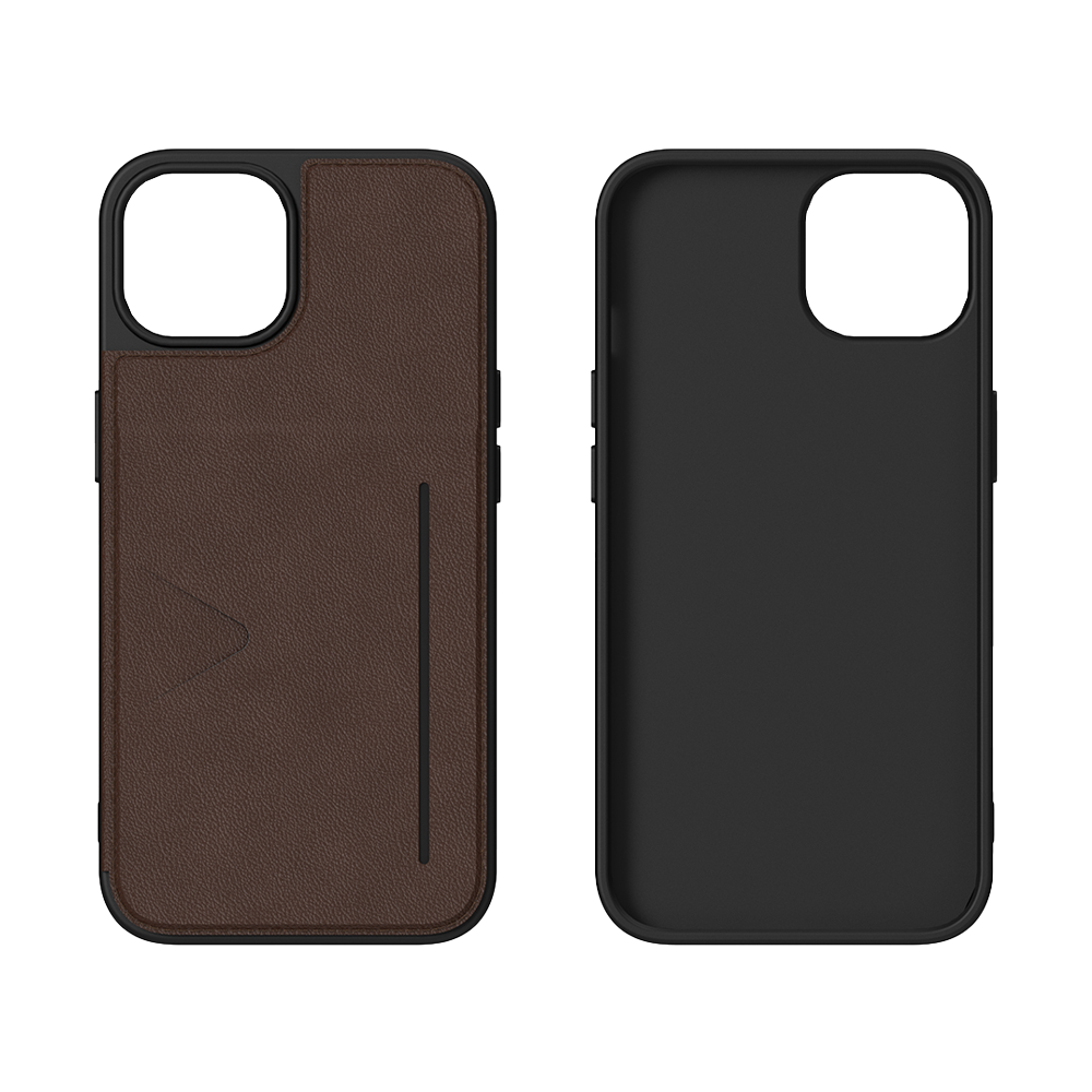 NOVANL WalletGuard hoesje voor iPhone 14 Plus Bruin Brown