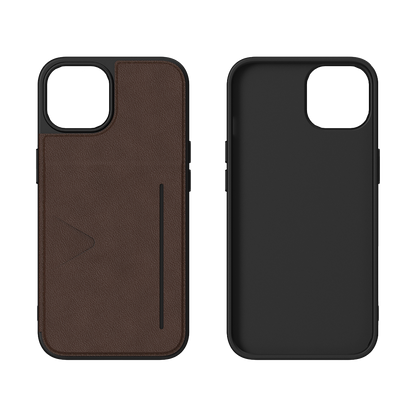 NOVANL WalletGuard hoesje voor iPhone 14 Plus Bruin Brown