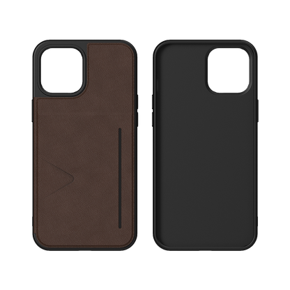 NOVANL WalletGuard hoesje voor iPhone 12 Pro Max Bruin Brown