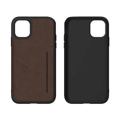 NOVANL WalletGuard hoesje voor iPhone 11 Bruin Brown