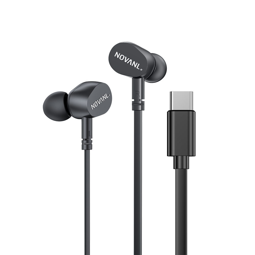 NOVANL Earlink Oordopjes met USB-C kabel