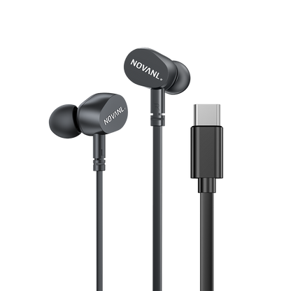 NOVANL Earlink Oordopjes met USB-C kabel