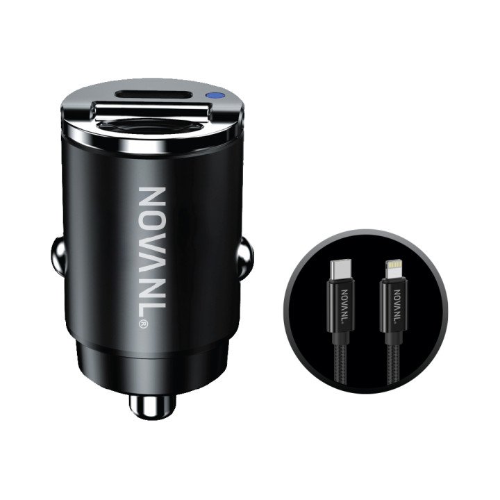 NOVANL PowerFit Pro 45W with SpeedCharge USB-C to 8 Pin