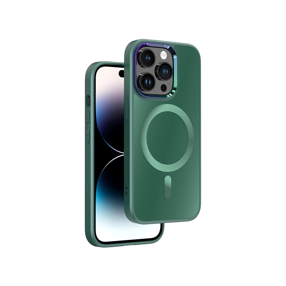 NOVANL GuardArmor Hoesje voor iPhone 14 Pro Max Groen Green