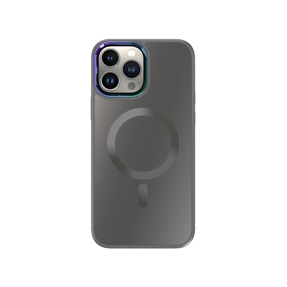 NOVANL GuardArmor Hoesje voor iPhone 13 Pro Max Grijs Grey