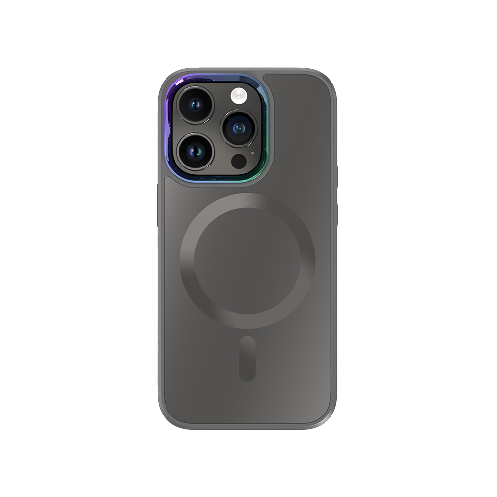 NOVANL GuardArmor Hoesje voor iPhone 14 Pro Max Grijs Grey