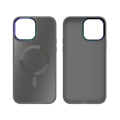 NOVANL GuardArmor Hoesje voor iPhone 13 Pro Max Grijs Grey