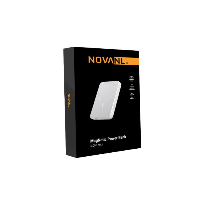 NOVANL PowerUp MagNetic 5.000 mAh Power Bank