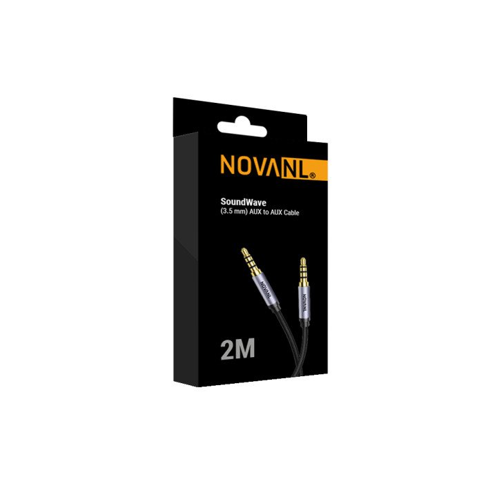 NOVANL SoundWave Aux to Aux Cable (2M)