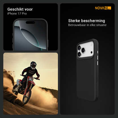 NOVANL GripArmor Case (Incl. Magnetics) Compatible for iPhone 17 Pro