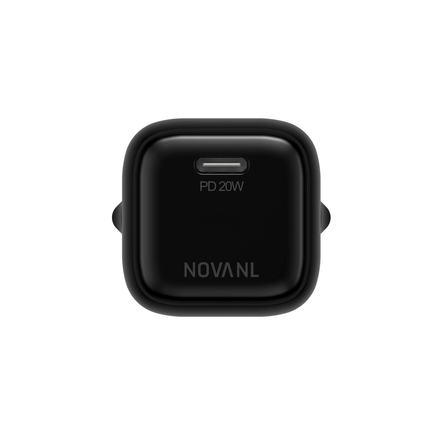 NOVANL GaNCharge 20W USB-C (Enkele Poort) Zwart  Black