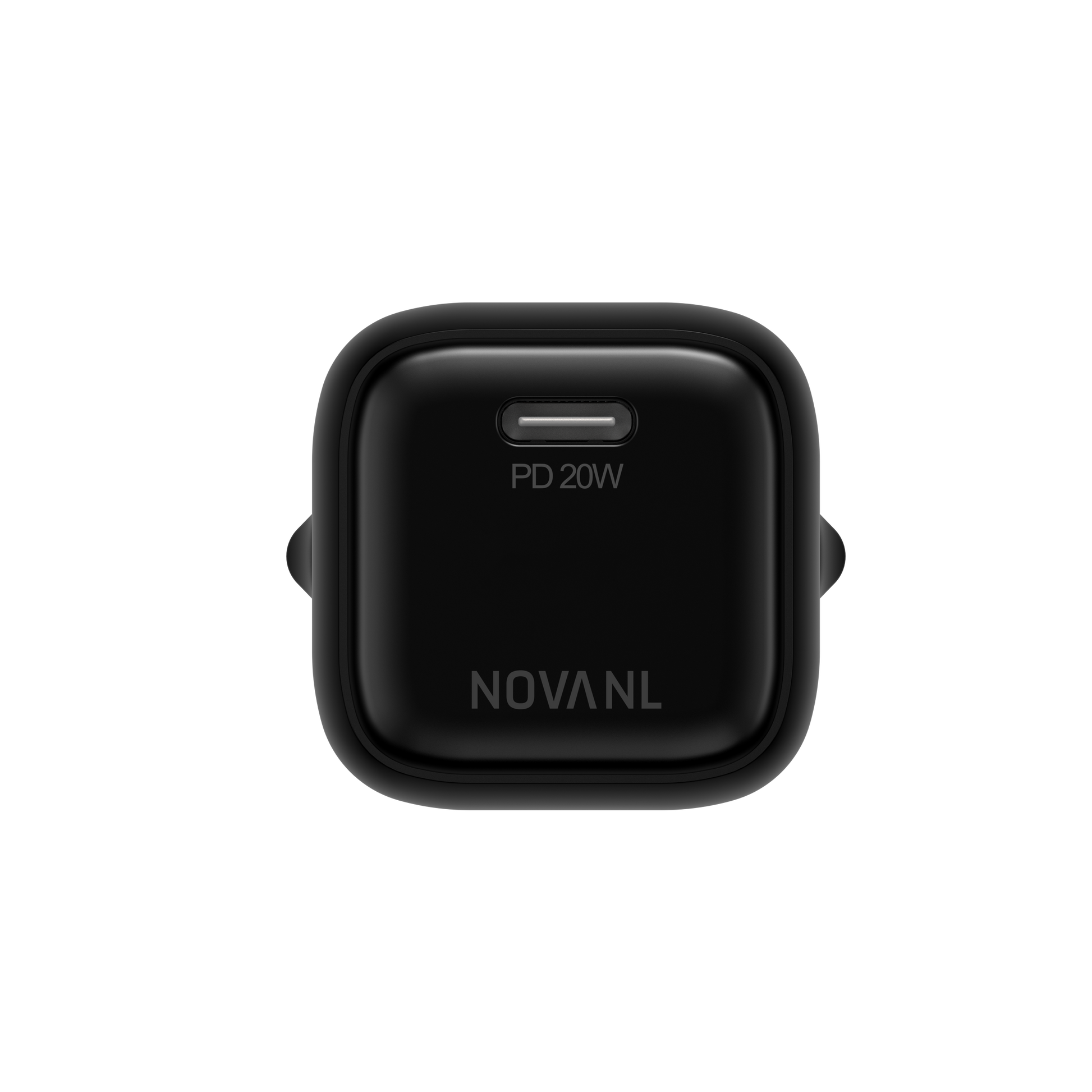 NOVANL GaNCharge 20W USB-C (Enkele Poort) Zwart  Black