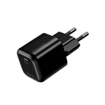 NOVANL GaNCharge 20W USB-C (Enkele Poort) Zwart  Black