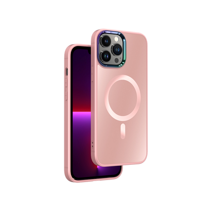 NOVANL GuardArmor Hoesje voor iPhone 13 Pro Max Roze Pink